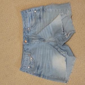 Light Blue Max Jeans Shorts
